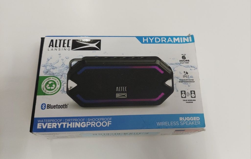 Bezprzewodowy głośnik Bluetooth Altec Lansing Hydramini wodoodporny
