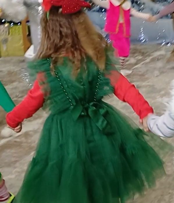 Плаття нарядне, святкове, з фатину, новорічне, 110р