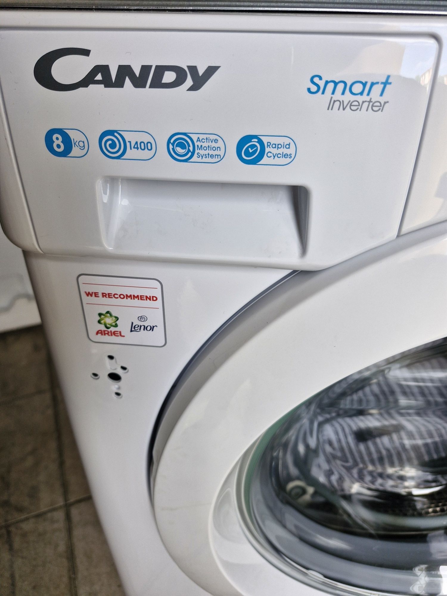 Máquina lavar roupa candy 8kg Encastre