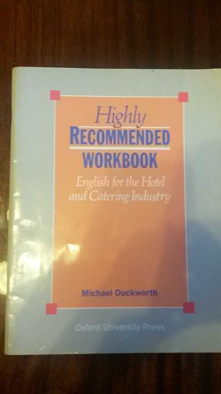 Nighly Recommended Workbook  Michael Duckworth  ОРИГИНАЛ