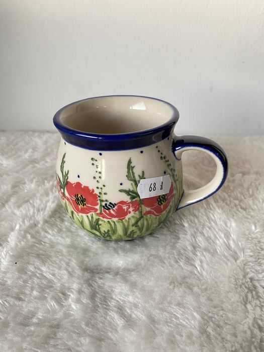 Kubek Beczułka Ceramika Bolesławiec