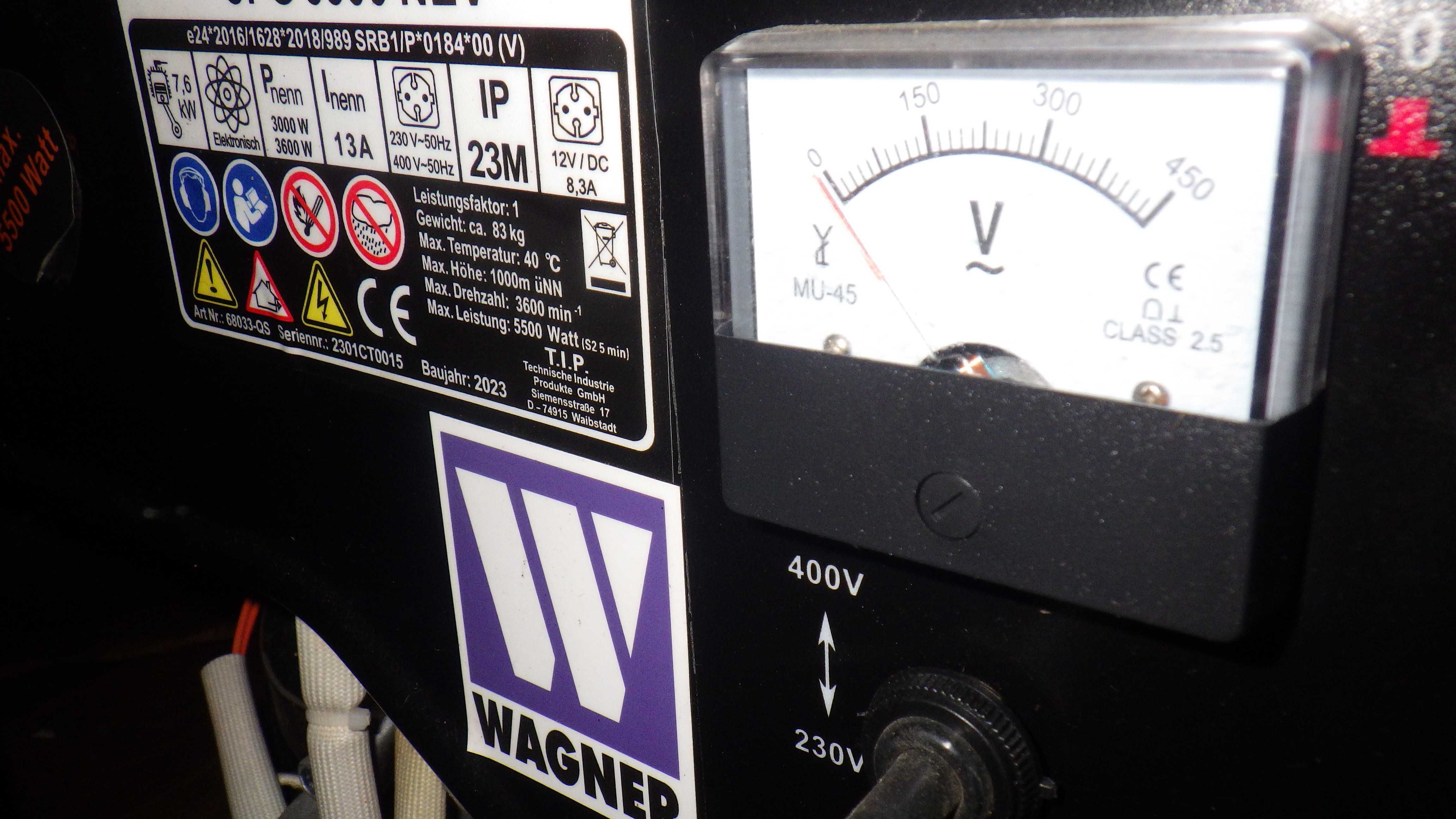 Agregat   Prądotwórczy , Generator  Prądu Duzy Model 5.5 Kva 3 Fazowy
