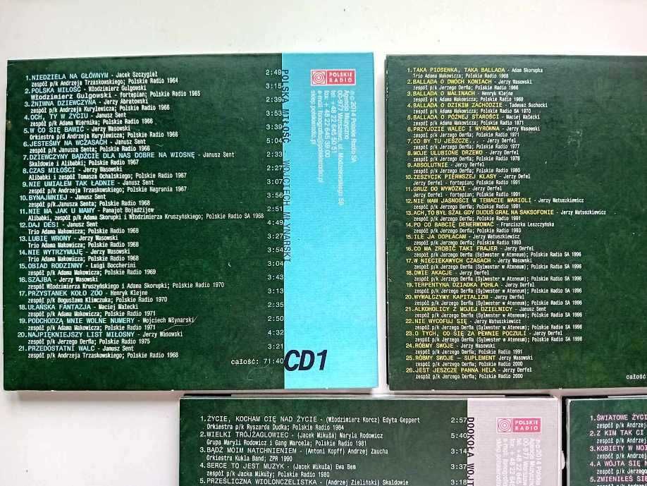 5 płyt CD Wojciech Młynarski - Prawie całość