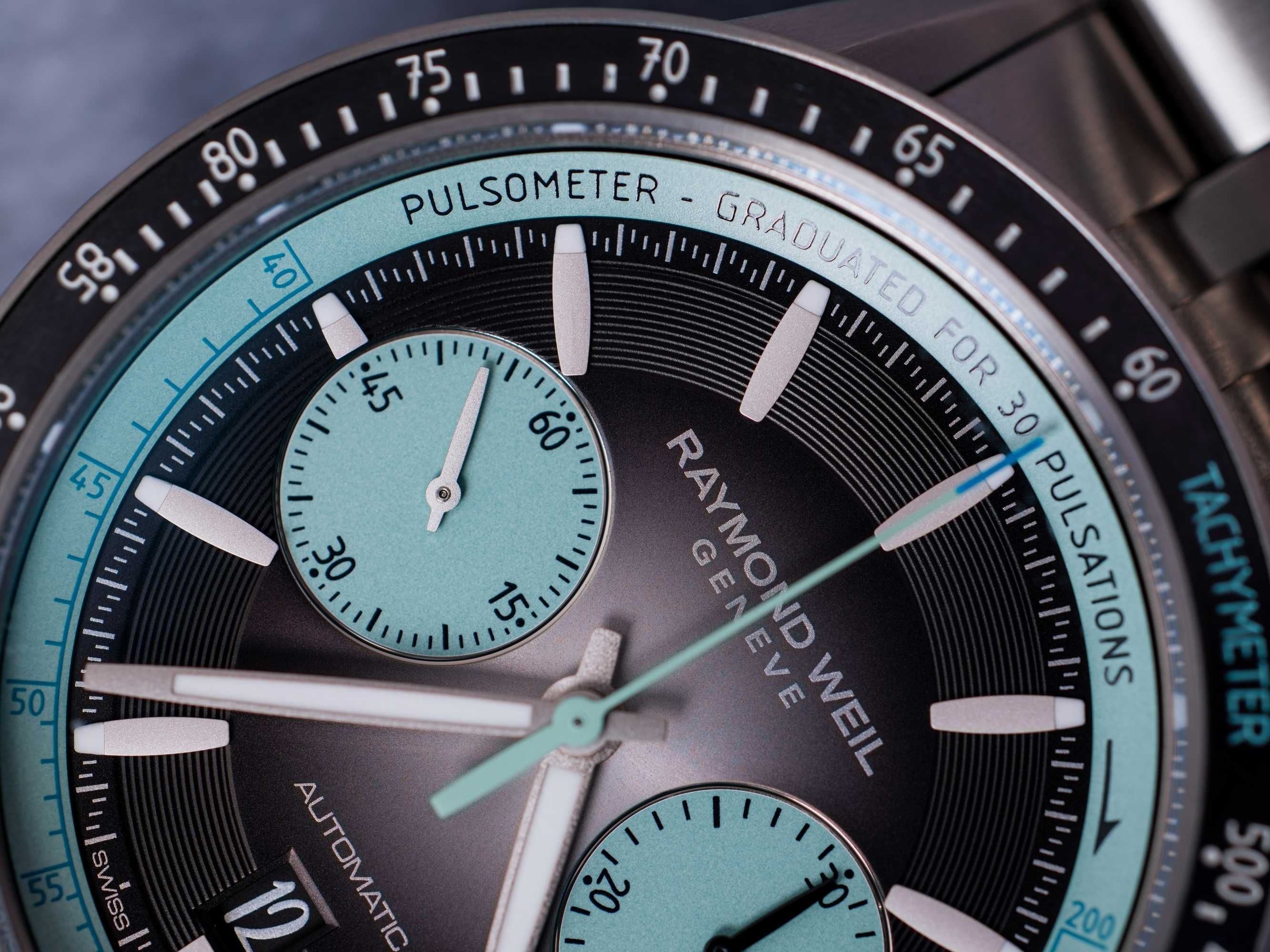 Raymond Weil Freelancer Pop Chronograph 7780-TI-20425 Limite Bi-compax