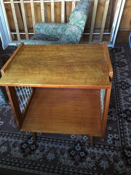 Stolik vintage drewno lakierowane
