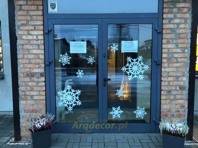 Śnieżynki styropianowe, Mega Paka! 49cm! 40 sztuk!