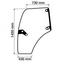 szyba drzwi lewe Deutz-Fahr Agrotron K90 K100 K110 K120 K 100 ACX540