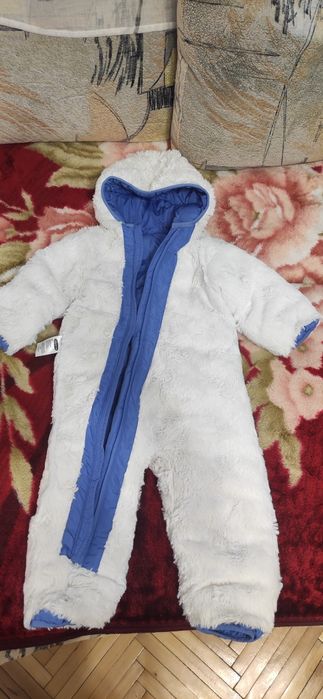 Зимовий комбінезон на хлопчика, розмір 86-92
