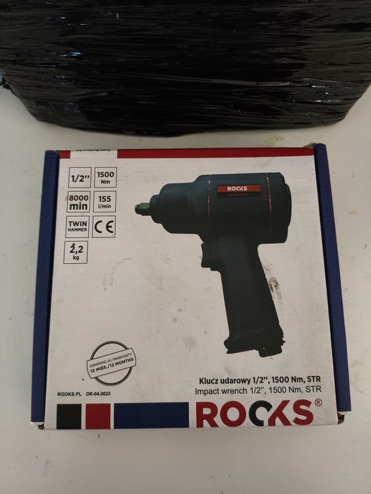 ROOKS pneumatyczny klucz udarowy 1/2" 1500Nm