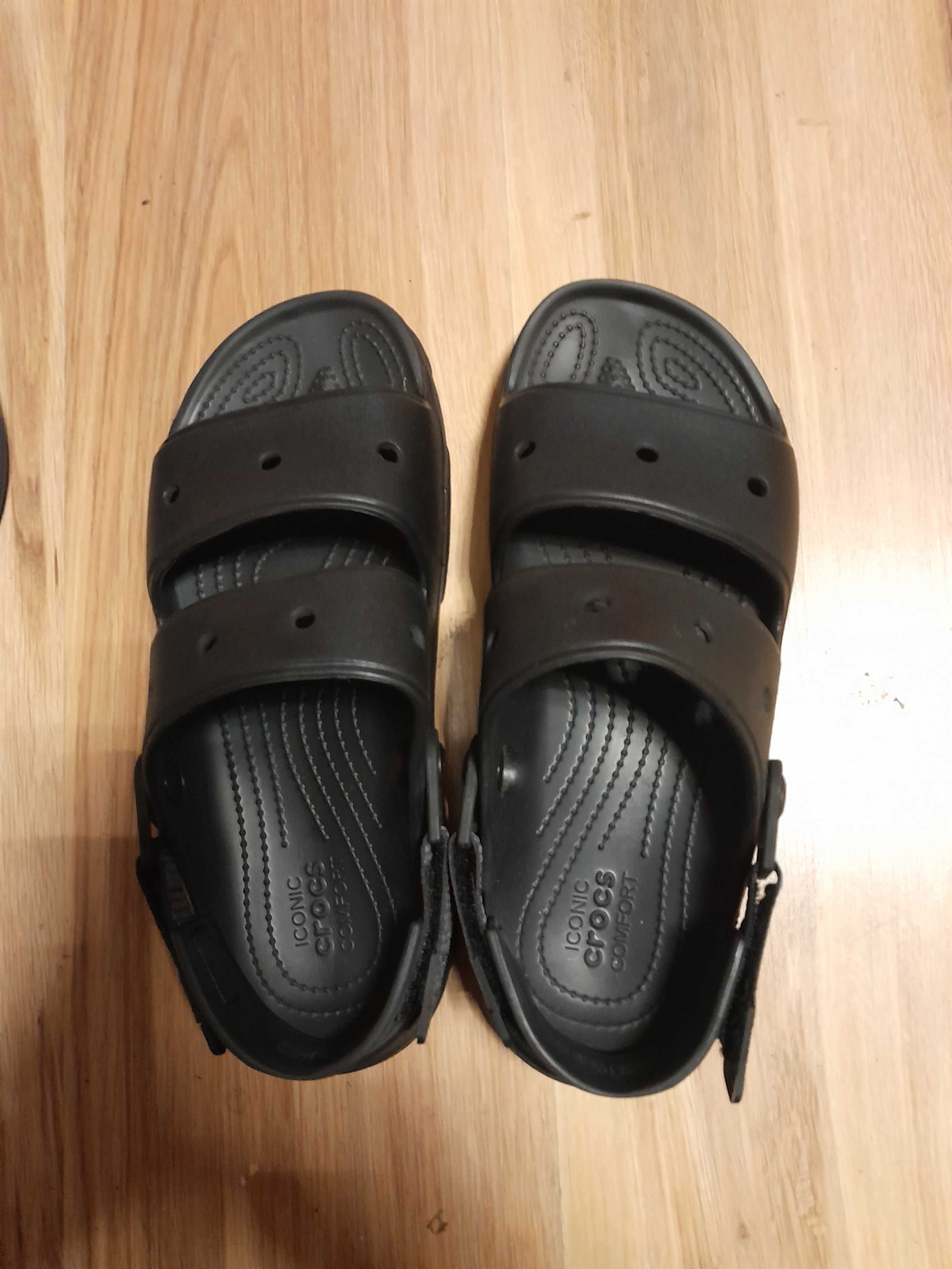 Klapki crocs czarne 43 Nowe