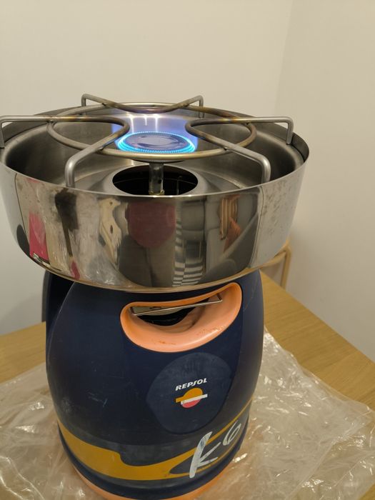 Grelhador Silampos Garden Grill com botija 6k