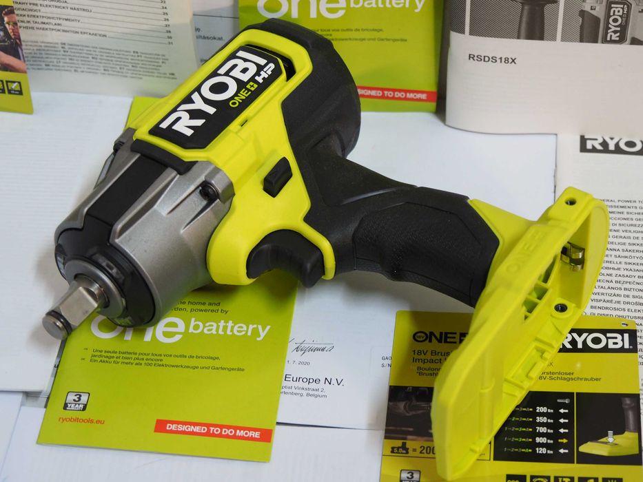 RYOBI RIW 18X klucz udarowy 900Nm Nowy Germany body