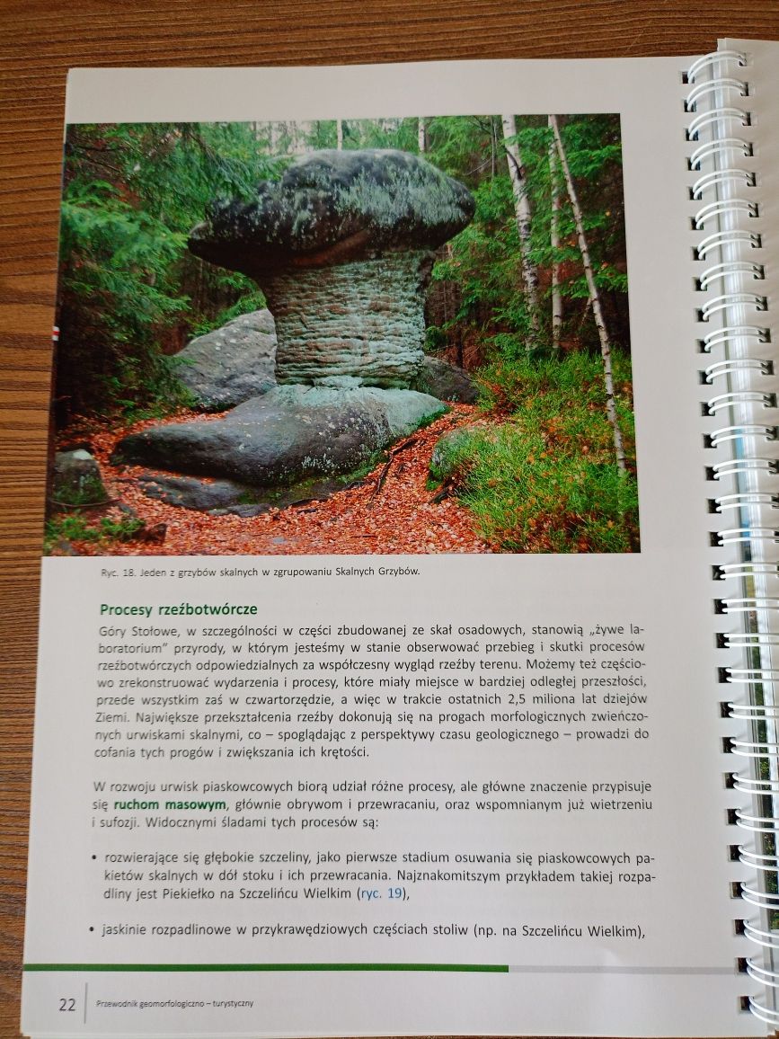 Góry Stołowe przewodnik geomorfologiczno-turystyczny