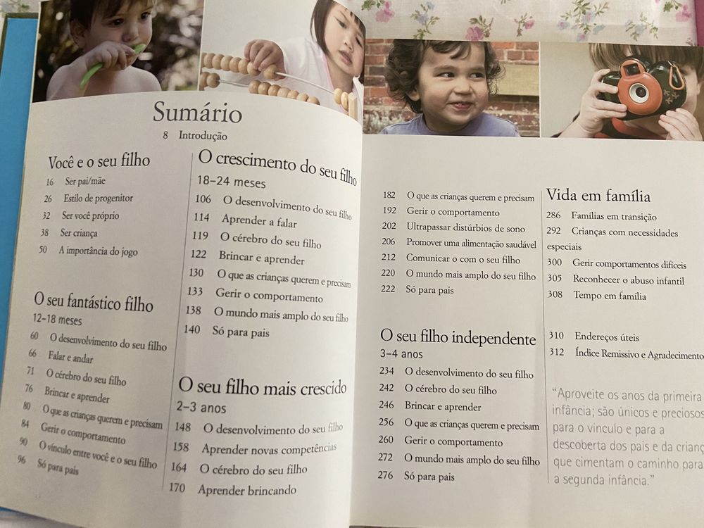 Livros Bebé mês a mês