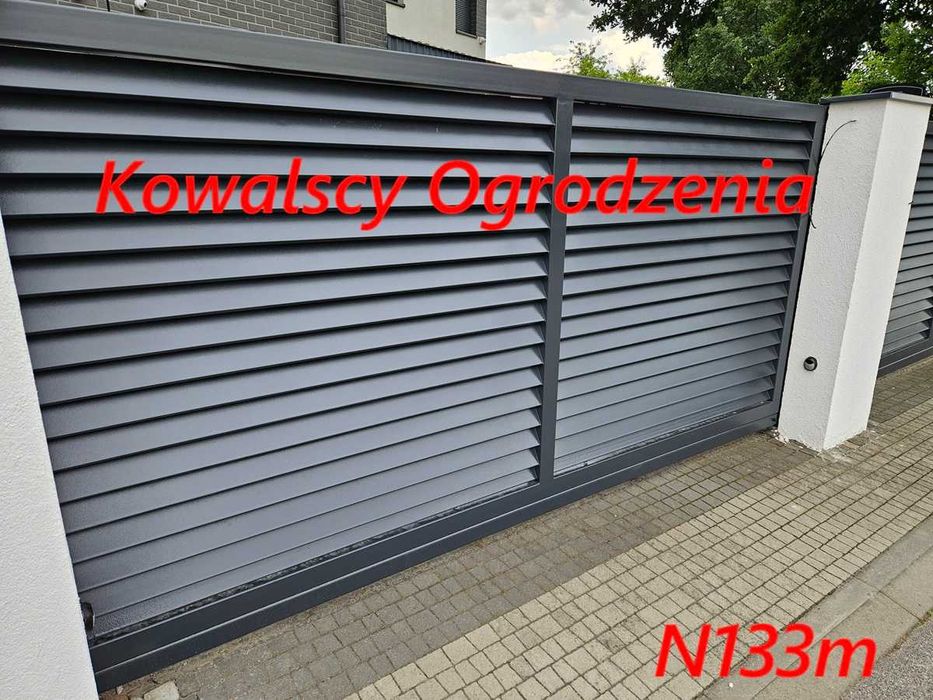 Nowoczesne Ogrodzenia z Metalu Bramy Balustrady Na Wymiar Montaż