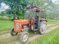 Ciągnik Massey Ferguson 65 wspomaganie, nowe opony 4perkins 255 ursus