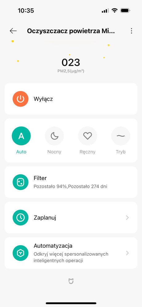 Oczyszczacz powietrza Xiaomi Mi Air PURIFIER 3H HEPA