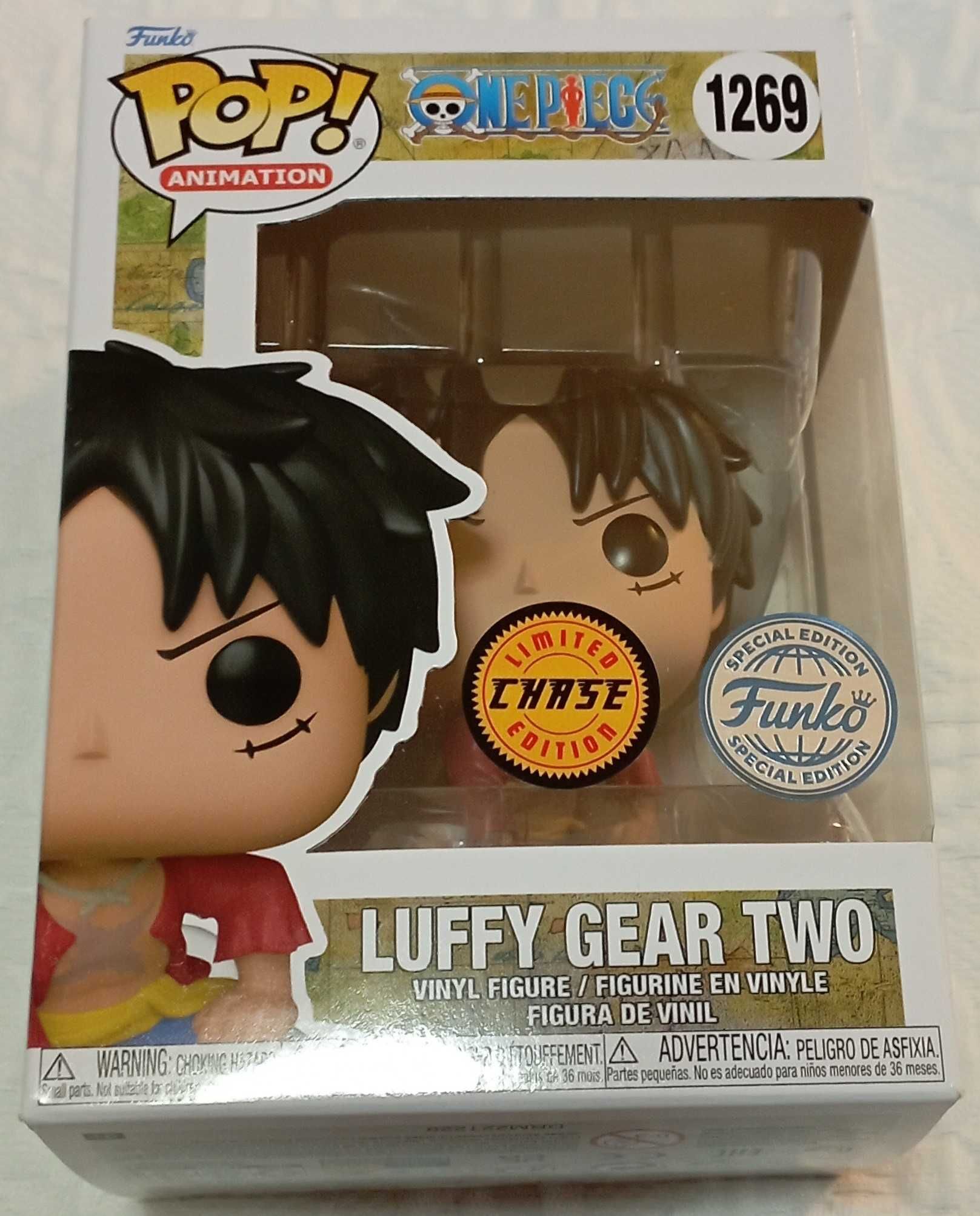 funko pop one piece 1269 luffy gear two chase