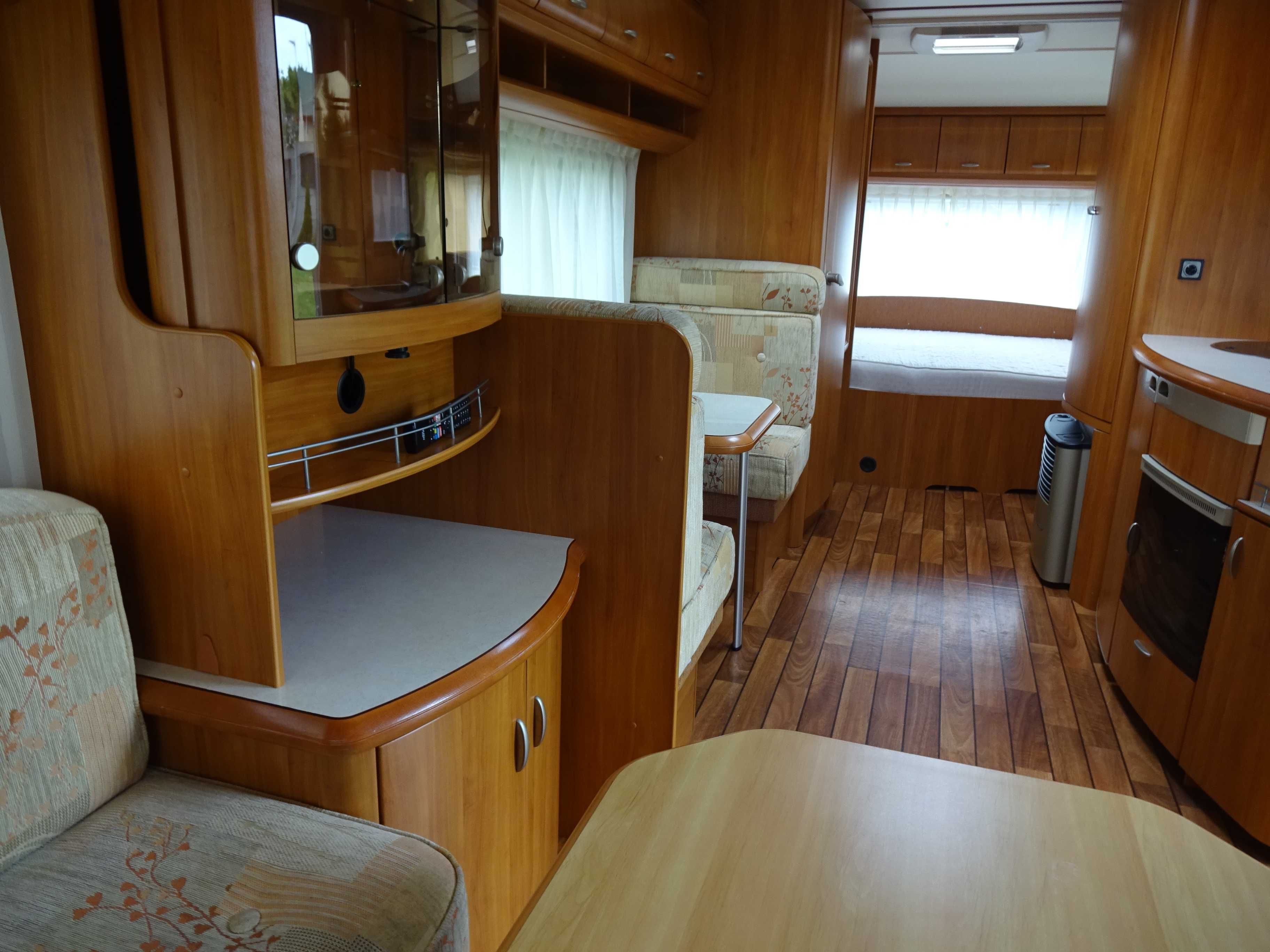 Hobby 640 SMF 5-osob. 2007r + duzy namiot
