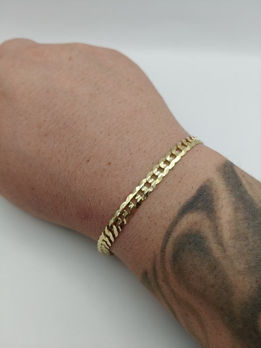 Złota Bransoletka 22cm Pr.585 14K