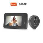 Беспроводной цифровой дверной 
Wi-Fi видеоглазок с монитором 1080P HD