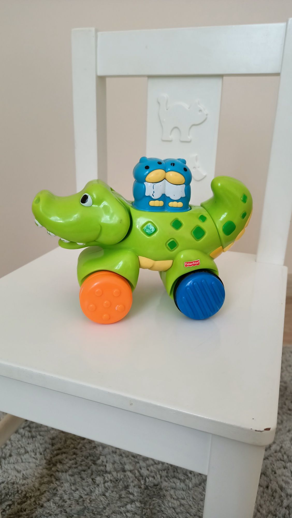 Krokodyl jeżdżący Fisher Price