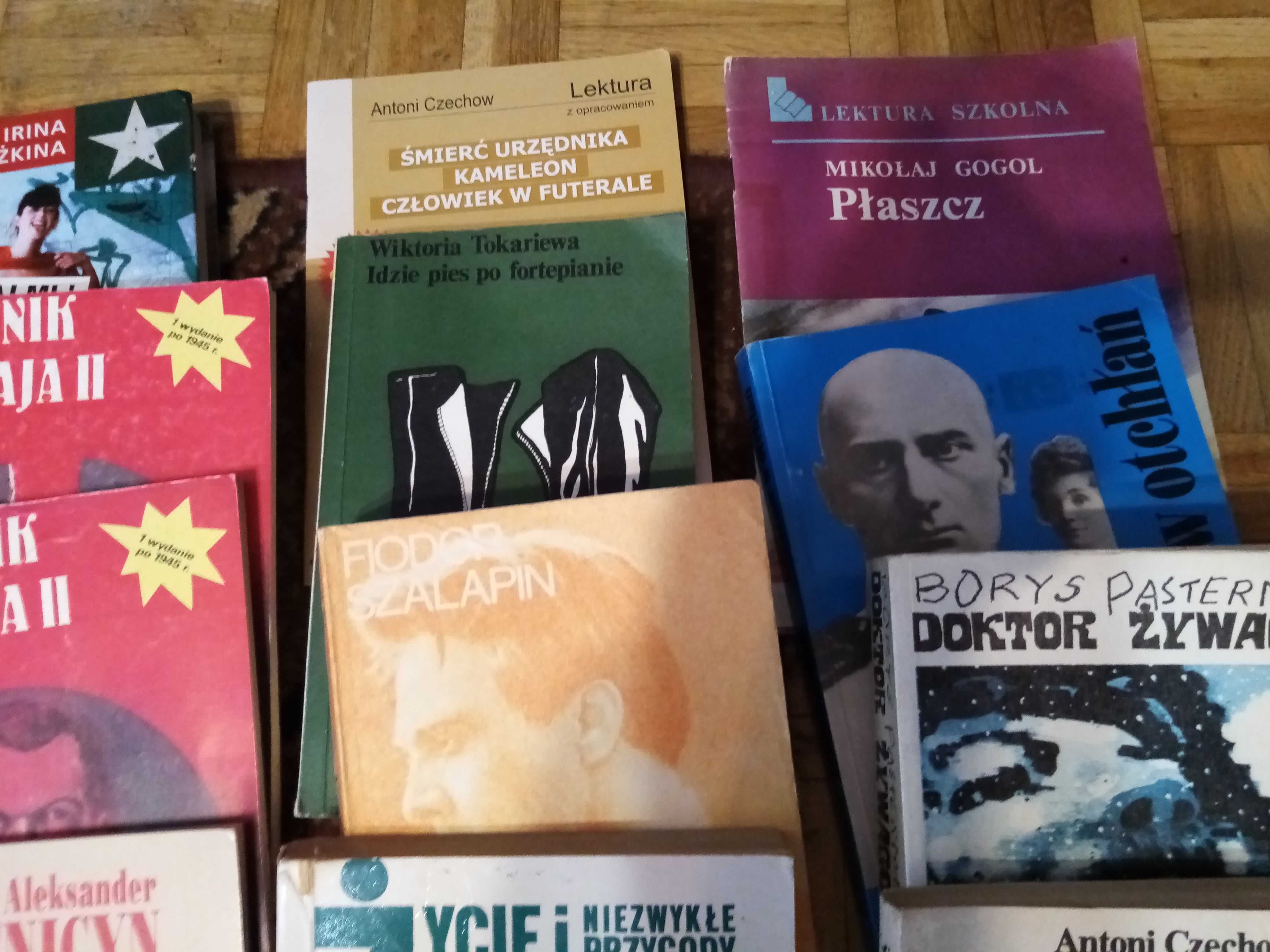 31 książek lit rosyjska Gogol druznikow Wojnowicz maksimow itp zestaw