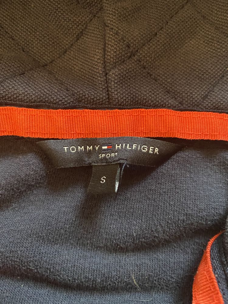 Tommy Hilfiger kangurka, bluza rozpinana z kapturem S damska, vashed