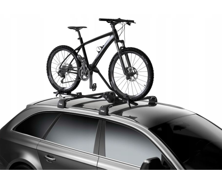 Bagażnik rowerowy Thule WingBar Edge BLACK +2 razy Thule ProRide BLACK