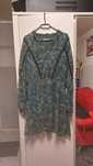 Sukienka Reserved XL 42 44 46 plus size oversize wzory aztec green