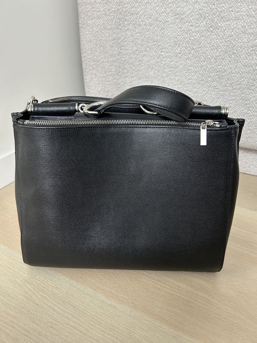 Gino Rossi skórzana torba shopper kufer skóra