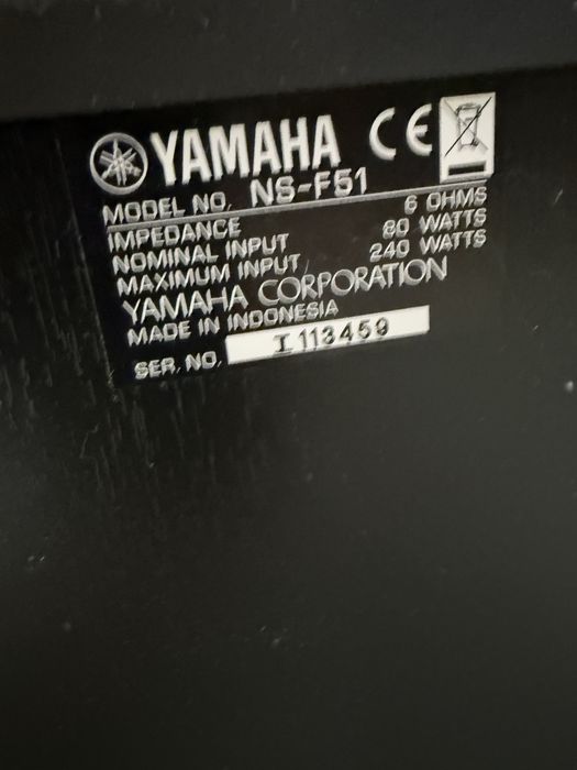 Kino domowe Yamaha RX-V481 amplituner i glosniki, super stan