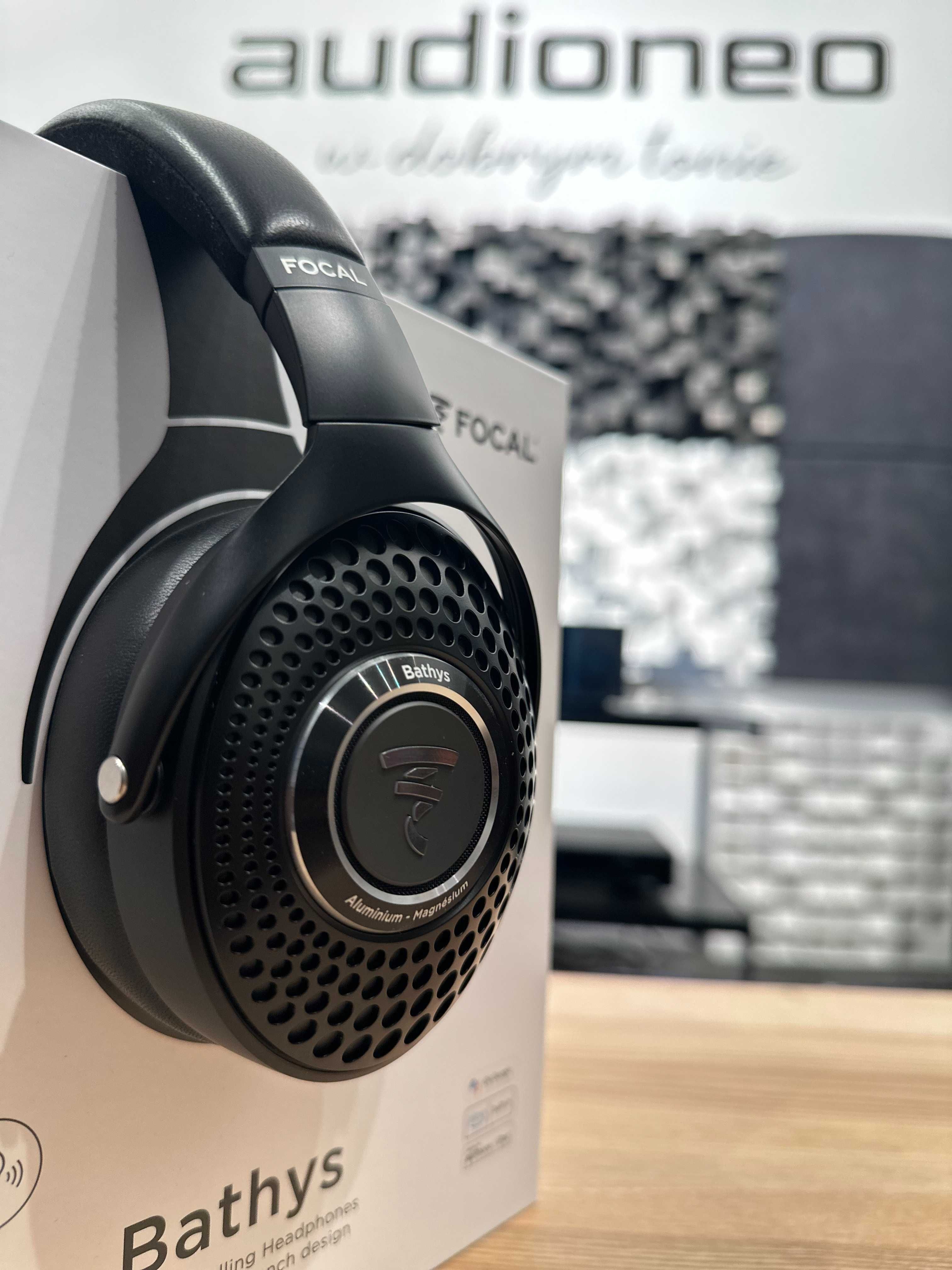 Focal Bathys słuchawki nagłowne bezprzewodowe nowe DEEP BLACK outlet