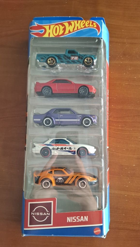 Hot Wheels 2024 - Pack 5 Nissan
