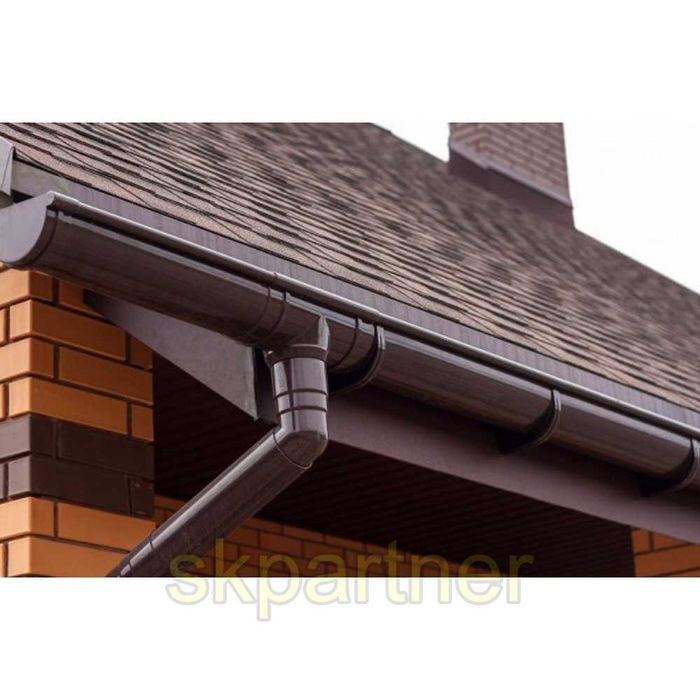 Водосточная система Alta Profil, Пластиковый водосток на крышу Regenau