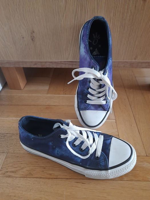 Trampki granatowo fioletowe roz. 36