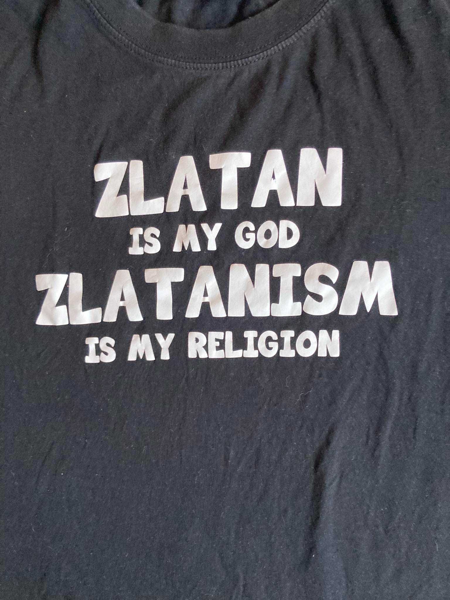 Koszulka Zlatan Is My God Roz. M