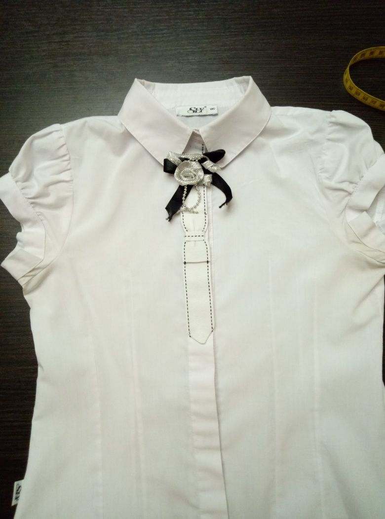Блузка школьная х/б 146 размер