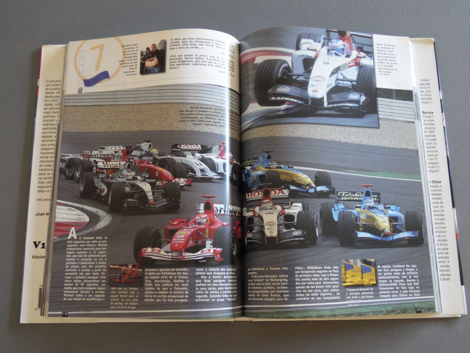 Livro Fórmula 1 2004