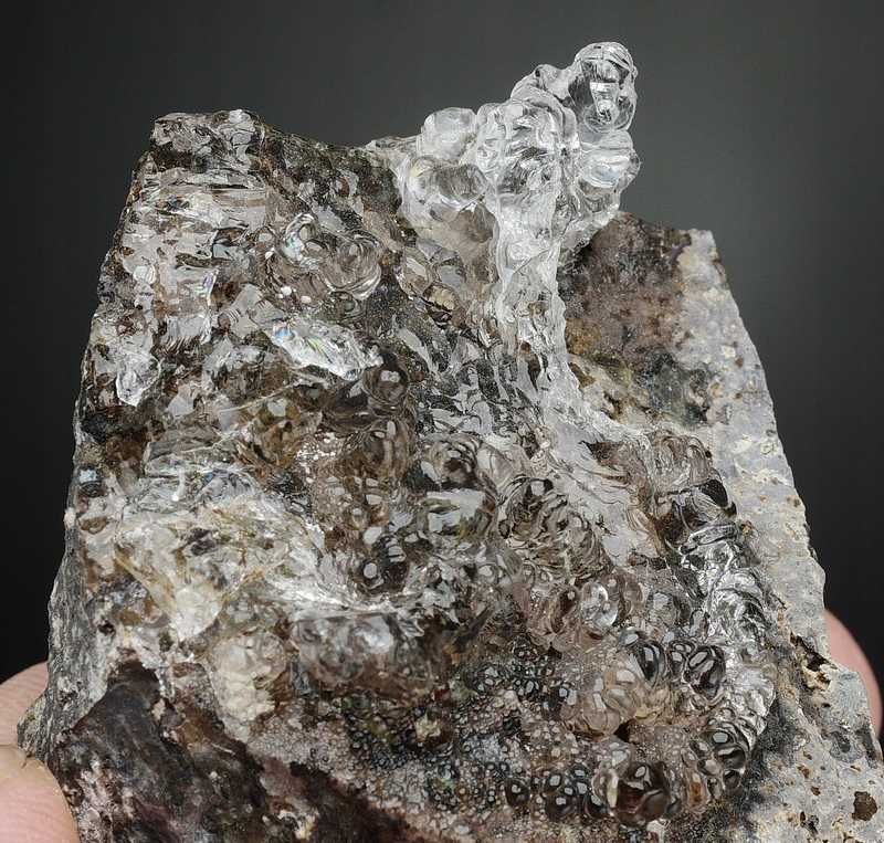 Hialit opal szklisty z Węgier