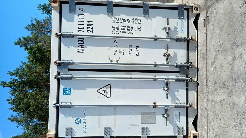 Chłodnia mroźnia kontener 6 m chłodniczy 20' RF używany sprawny