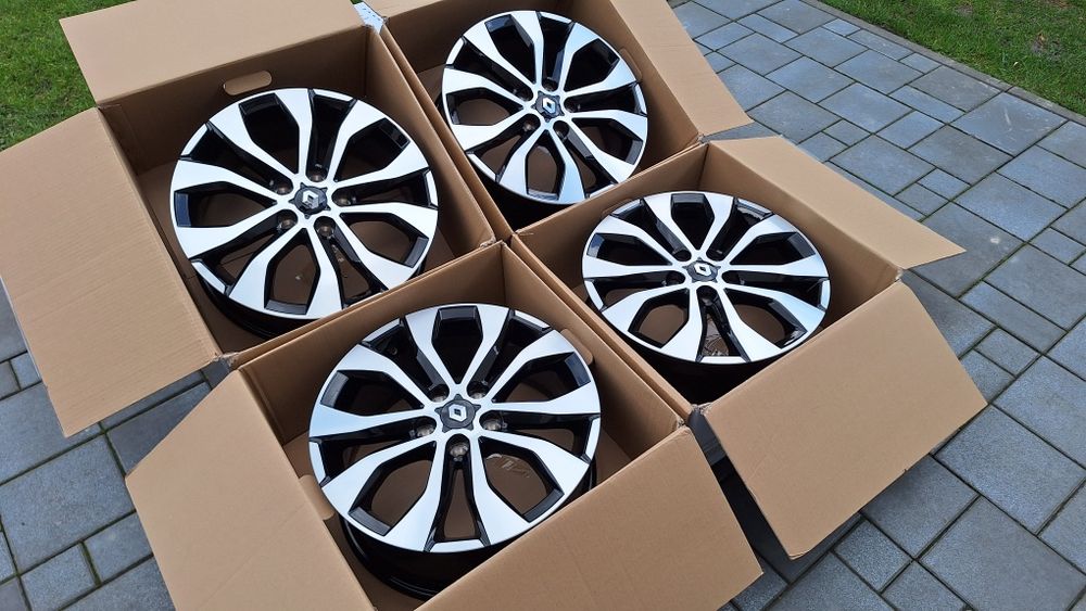 Nowe Alufelgi 5x114,3 R17 Renault Megane Kadjar Trafic Laguna Dacia Du
