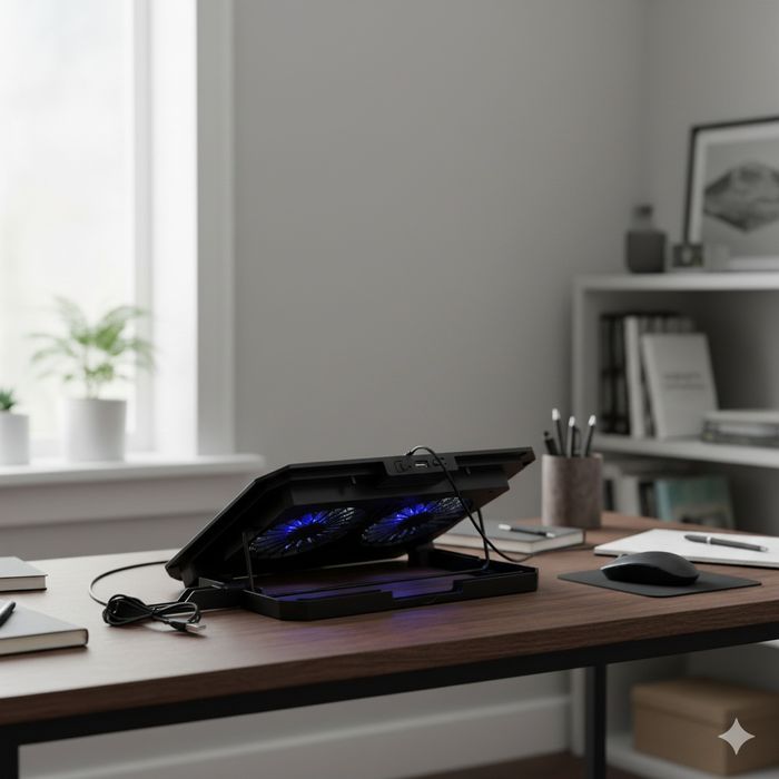 Охлаждающая подставка для ноутбука 10-17 дюймов