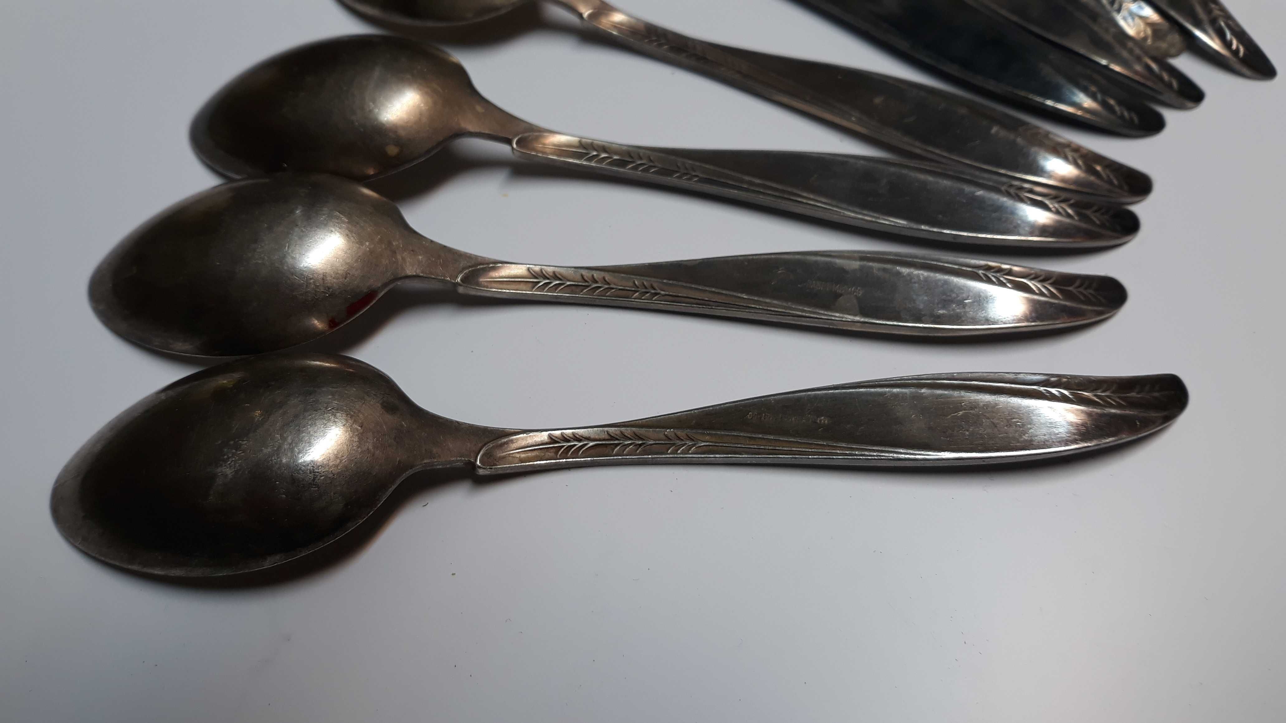 plater.posrebrzane patery , łyżeczki do herbaty plater