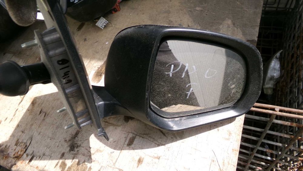 Paz55 Lusterko prawe pasażera nissan pixo manualne czarne wysyłka
