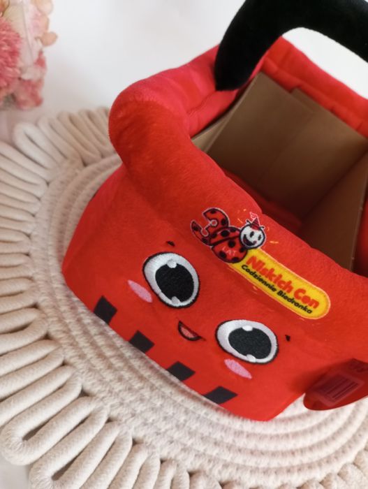 Pluszowy koszyk Karol biedronka  zabawka maskotka miś