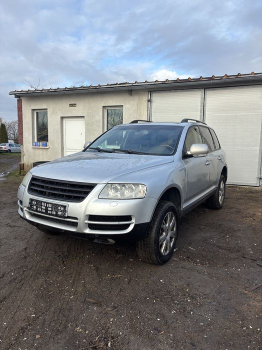 Touareg 7L zderzak błotnik maska drzwi skrzynia fotel koła szyba hak