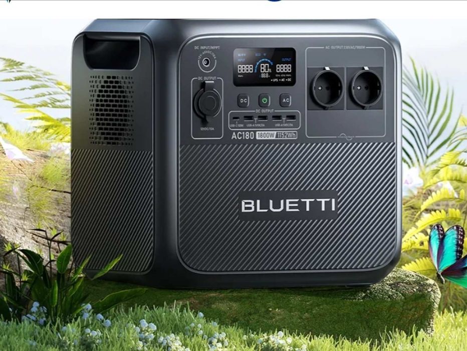 BLUETTI AC180 Портативна електростанція  потужністю 1800
