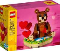 Lego Okolicznościowe 40462 Walentynkowy Niedźwiedź Brunatny