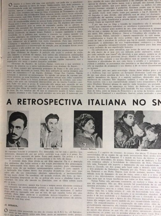 Filme, Revista Mensal de Cinema, Dezembro de 1963